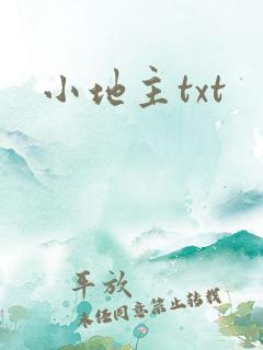 小地主txt