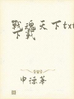 战魂天下txt下载