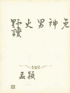 野火男神免费阅读
