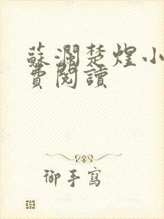 苏澜楚煜小说免费阅读