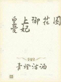 皇上御花园中要爱妃