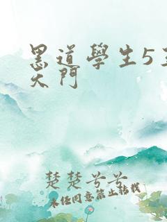 黑道学生5王者天门