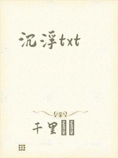 沉浮txt