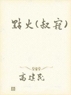 点火(叔宠)