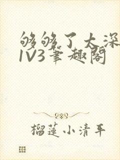 够够了太深了H1V3笔趣阁
