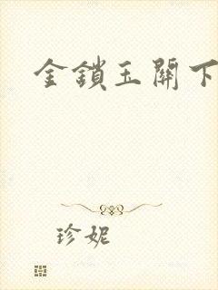 金锁玉关下载