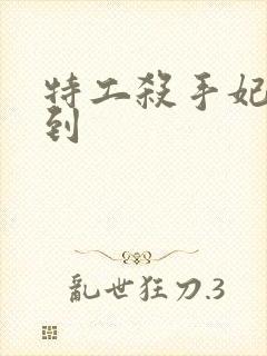 特工杀手妃来驾到