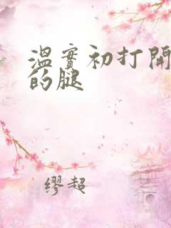 温实初打开眉庄的腿