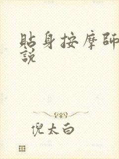 贴身按摩师 小说