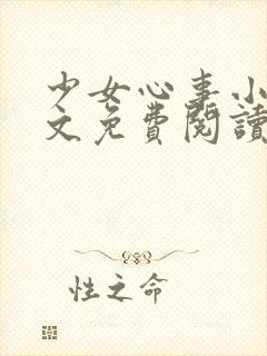 少女心事小说全文免费阅读