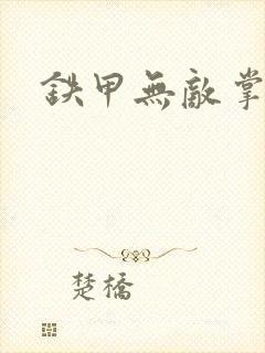 铁甲无敌掌门人