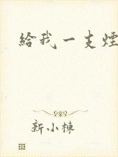 给我一支烟小说