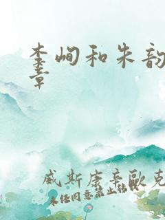 李峋和朱韵47章