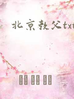 北京教父txt