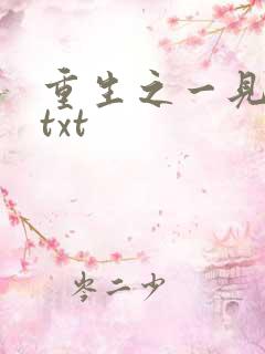 重生之一见倾心txt