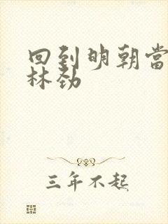 回到明朝当王爷林劲