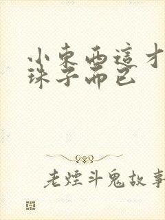 小东西这才一颗珠子而已