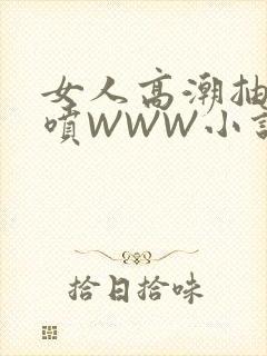 女人高潮抽搐潮喷WWW小说