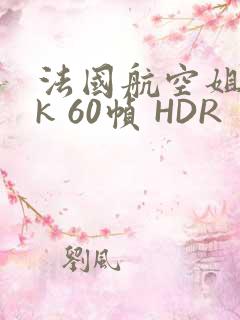 法国航空姐 4k 60帧 HDR