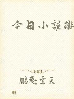 今日小说排行榜