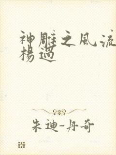 神雕之风流浪子杨过