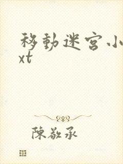 移动迷宫小说txt