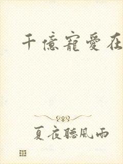 千亿宠爱在一身