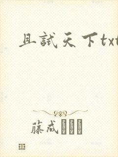 且试天下txt