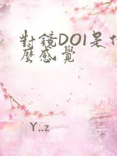 对镜DOI是什么感觉