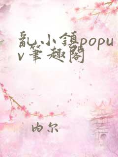 乱小镇popuv笔趣阁