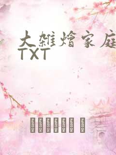 大杂烩家庭小说TXT