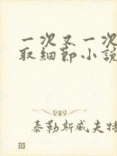 一次又一次的索取细节小说