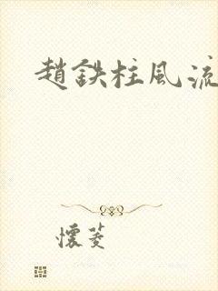 赵铁柱风流小说