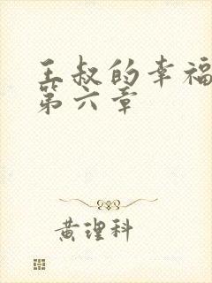 王叔的幸福生活第六章