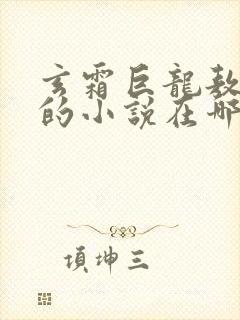 玄霜巨龙敖无极的小说在哪里看