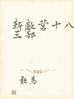 新敌营十八年第三部