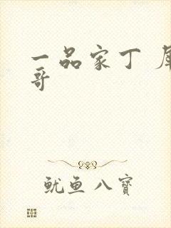 一品家丁 犀利哥