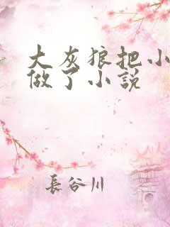 大灰狼把小红帽做了小说