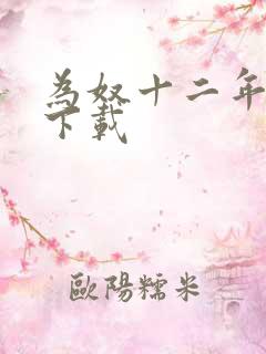 为奴十二年迅雷下载