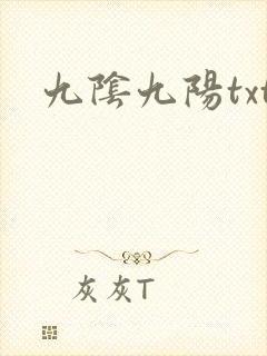 九阴九阳txt