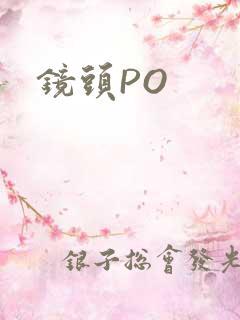 镜头PO