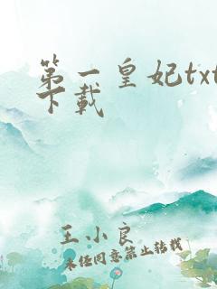 第一皇妃txt下载