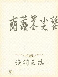 七芒星小说免费阅读全文笔趣阁