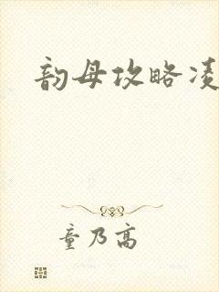 韵母攻略凌小东