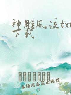 神雕风流txt下载
