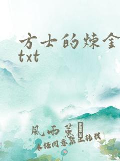 方士的炼金攻略txt