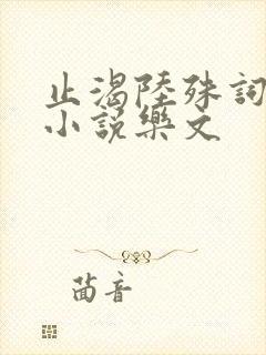 止渴陆殊词陆筝小说乐文