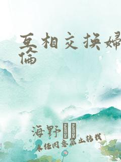 互相交换妇乱子伦