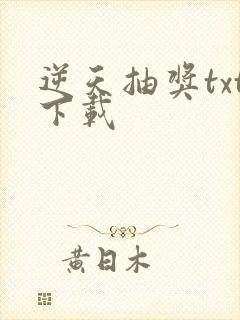 逆天抽奖txt下载