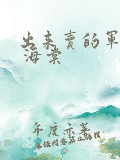 出来卖的军校生 海棠